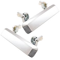 86-95 Suzuki Samurai Chrome Outside Door Handle Pair