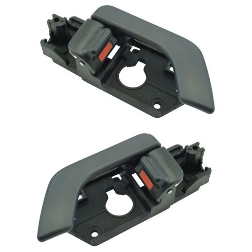 03-08 Hyundai Tiburon Black Interior Door Handle Pair