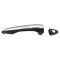 12-15 Kia Optima (w/o smart entry) Black & Chrome Exterior Door Handle Front Pair
