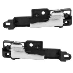06-12 Fusion; 06-11 Milan; 06 Zephyr; 07-12 MKZ Front Door Inside Chrome Handle Pair (Metal Upgrade)