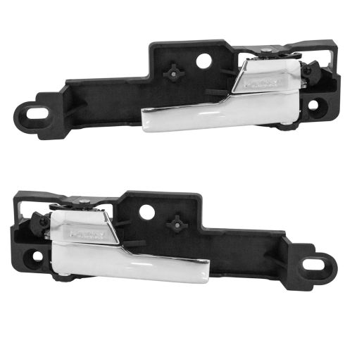 06-12 Fusion; 06-11 Milan; 06 Zephyr; 07-12 MKZ Front Door Inside Chrome Handle Pair (Metal Upgrade)