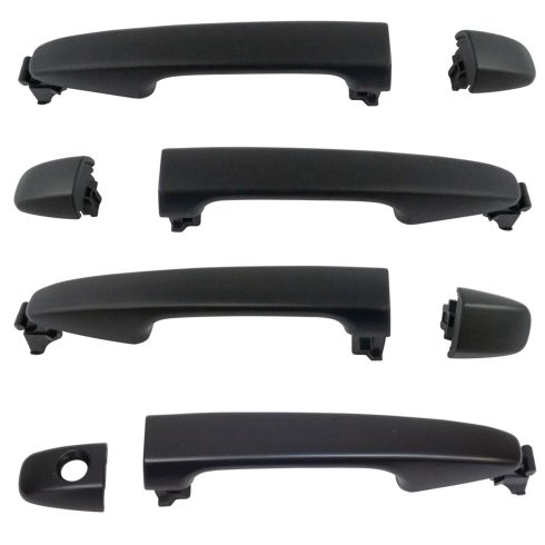 12-17 Toyota Camry (w/o Smart Key) PTM Front & Rear Extr Door Handle w/o RF Lock Provision Kit 4pc