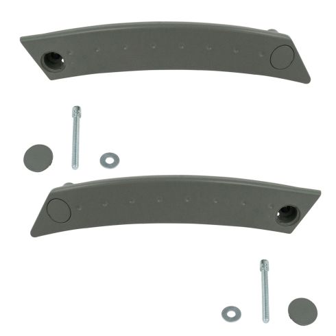 98-11 VW Beetle Gray Interior Door Pull Handle Pair
