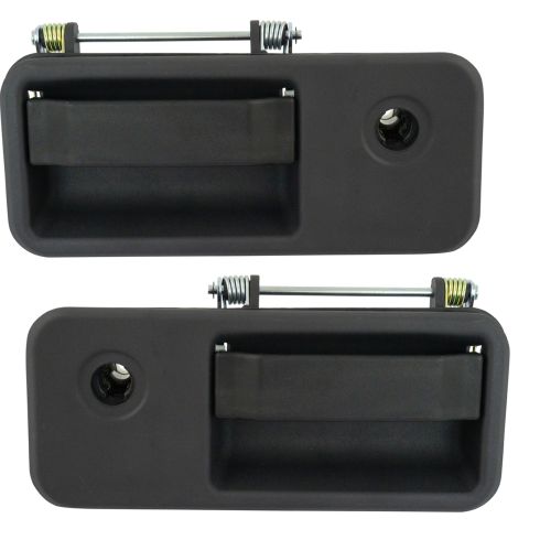 Volvo VNL Textured Black Front Exterior Door Handle Pair