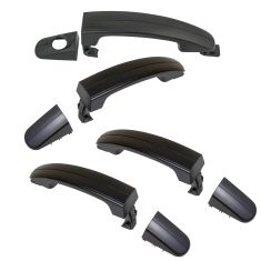 14-18 Transit Connect PTM Front & Sliding Side Exterior Door Handle Kit (4pc)