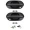 99-04 Honda Odyssey PTM Front Exterior Door Handles w Locks Kit (4pc)