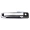 09-17 Dodge Ram (w/o RF lock) Chrome Black Front & Rear Exterior Handle Kit 4pc