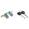 98-02 Accord; 99-04 Odyssey; 00-09 S2000; 01-05 Civic Front Door Lock Cylinders w/Keys SET