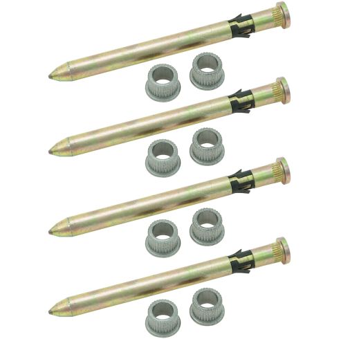 82-05 Astro, Safari, S10 Blazer, S15 PU, Bravada Door Hinge Pin & Bush Kit (4 Pin & 8 Bushings)