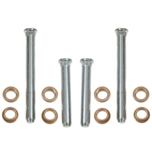 84-97 Dodge Full Size PU, Van Door Hinge Pin & Bushing Kit (4 Pins & 8 Bushings)