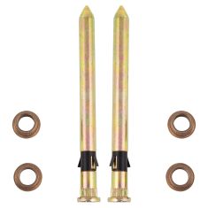 82-05 Astro, Safari, S10 Blazer, S15 PU, Bravada Door Hinge Pin & Bush Kit (2 Pin & 4 Bushings) PAIR