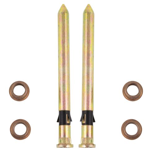 82-05 Astro, Safari, S10 Blazer, S15 PU, Bravada Door Hinge Pin & Bush Kit (2 Pin & 4 Bushings) PAIR