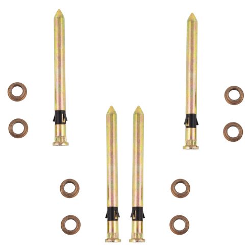 82-05 Astro, Safari, S10 Blazer, S15 PU, Bravada Door Hinge Pin & Bush Kit (4 Pin & 8 Bushings)