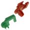 99-07 Chevy Silverado, GMC Sierra Classic Tailgate Handle Latch Inner Rod RED & GREEN Clip Kit (GM)