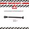 02-07 Jeep Liberty (w/3.7L & AT) (19 Inch weld to weld) Front Driveshaft