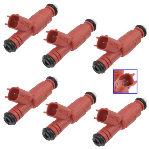 00-03 Dodge V6 3.9L Fuel Injector (SET of 6)