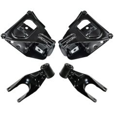 97-09 Buick; 00-05 Chevy; 97-08 Pontiac FWD 3.6L 3.8L Torque Strut & Bracket Kit (Set of 4)