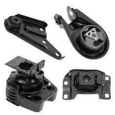 04-09 Mazda 3 w/2.0L; 04-08 3 w/2.3L Engine & Transmission Mount Kit (Set of 4)