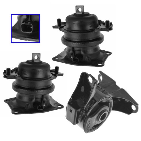 05-06 Honda Odyssey w/3.5L i-VTEC (w/Variable Control) Engine Mount Kit (Set of 3)