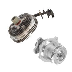 02-09 GMC Chevy Buick Olds Mid Size SUV Fan Clutch & Water Pump Kit