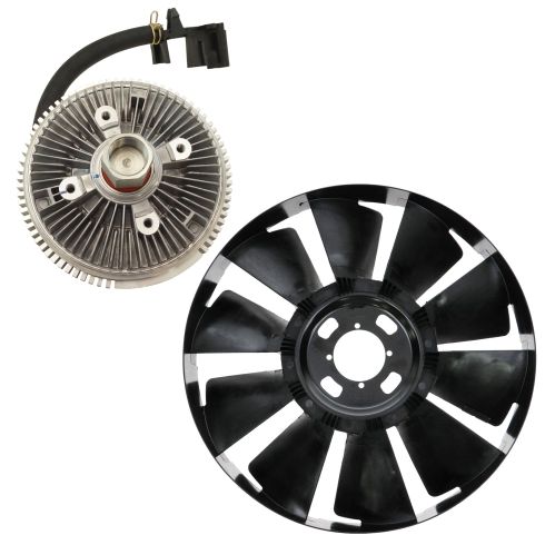 02-09 GMC Chevy Buick Olds Mid Size SUV Fan Clutch & Blade Kit