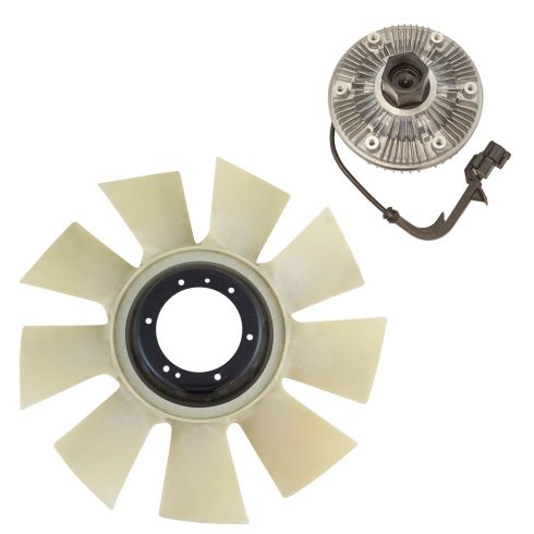 04-10 Ford Econoline; 03-07 Super Duty Truck 6.0L Diesel Fan Clutch and Blade Kit