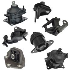 04-08 Acura TSX w/2.4L & A/T Engine & Transmission Mount Kit (7 Piece Set)