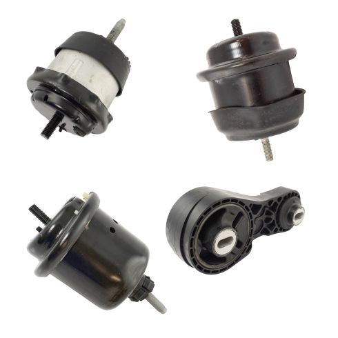 09-17 Enclave, Arcadia, Traverse; 09-10 Outlook w/3.6L Engine & Transmission Mount Kit (SET of 4)