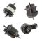 09-17 Enclave, Arcadia, Traverse; 09-10 Outlook w/3.6L Engine & Transmission Mount Kit (SET of 4)