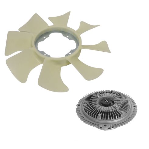 98-04 Nissan Frontier; 90-97 Nissan Truck; 00-04 Xterra 2.4L Fan Clutch & Blade Kit