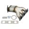 Exhaust Manifold Catalytic Converter Assembly Pair