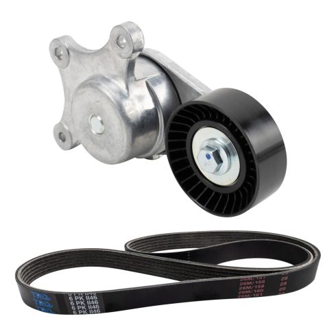 Serpentine Drive Belt Component Kit