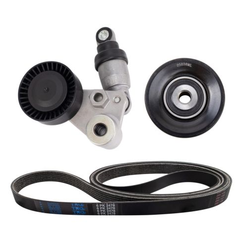 Serpentine Drive Belt Component Kit