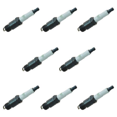 70-82 Checker; 68-93 GM Multifit Engine Spark Plug R45TS Set of 8 (AC Delco)