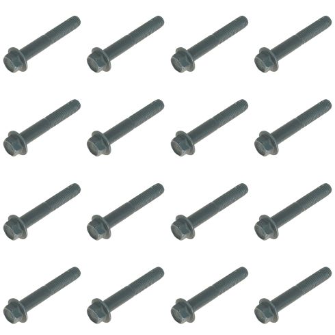 94-03 Ford PU, FS Van w/7.3L Diesel Exhaust Manifold Hex Bolt LH & RH (Set of 16) (Ford)