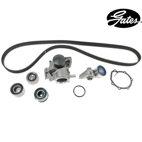 Subaru H4 2.5L 00-08 Timing Belt Water Pump Kit 6 Components