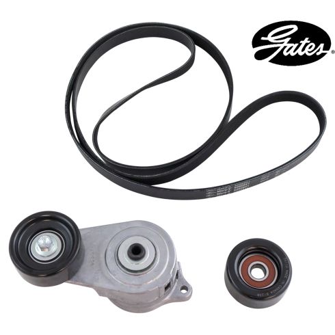 03-13 Acura; 03-11 Honda Multifit w/V6 (2 Component) Accessory Belt Drive Kit (Gates)