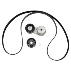 05-18 Nissan Multifit w/4.0L Serp Belt, Pulley & Tensioner Micro-V (3 Piece Ki)t (Gates 90K-38378A)