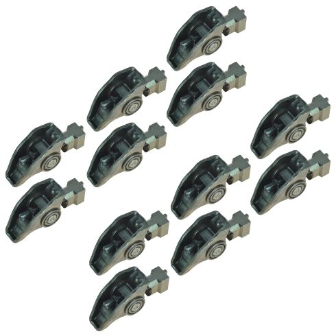 03-07 Buick; 03-06 Chvy, Pontiac; 05-07 Relay; 03-04 Olds Multifit w/V6 Rocker Arm (Set of 12) (GM)