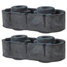 00-15 Chevy, GMC FS PU, SUV; 03-09 H2 (2 Hole) Frt or Rear Exh Muffler Hanger Insulator Pair (GM)