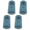 89-15 Dodge Ram 2500, 3500 w/5.9L, 6.7L Dsl; 05-14 4500 6.7 Dsl Engine Oil Filter (Set of 4)(Mopar)