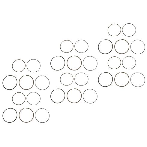 99-13 Volvo 4-6 Cyl Std Piston Ring Set of 6 (Volvo)