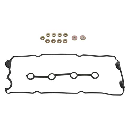 93-01 Nissan Altima w/2.4L Valve Cover Gasket Set w/Grommets & Spark Plug Tube Seals