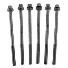 05-06 Saab 9-2X; 99-09 Subaru Multifit 2.5L Cylinder Head Bolt Set w/Washers (Qty 6)