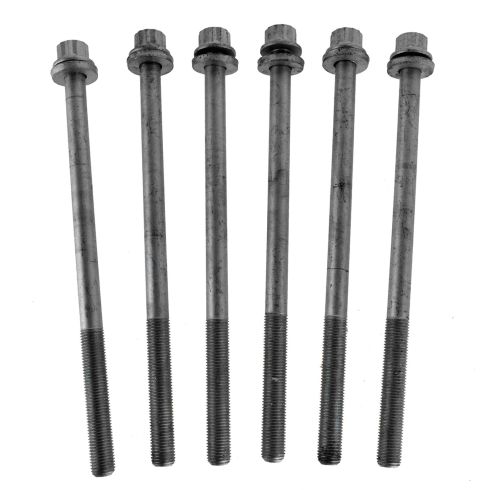 05-06 Saab 9-2X; 99-09 Subaru Multifit 2.5L Cylinder Head Bolt Set w/Washers (Qty 6)
