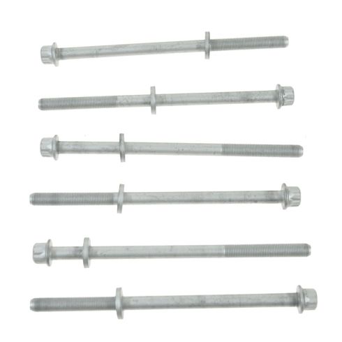 05-06 Saab 9-2X; 99-09 Subaru Multifit 2.5L Cylinder Head Bolt Set w/Washers (Qty 6)