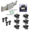 87-02 Buick Chevy Olds Pontiac Multifit 2.3L 2.4L Ignition Coils, Boots, and Housing Kit