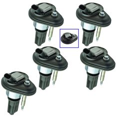 02-06 Trailblazer, Colorad0; 03-08 Isuzu w/2.8L, 3.5L, 4.2L Ignition Coil (Delphi) Set of 5