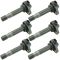 09-12 RL; 09-13 TL; 10-13 TSX; 08-13 Honda Multifit w/3.5L, 3.7L Ignition Coil (Set of 6) (Delphi)