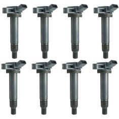 98-10 Lexus, Toyota Multifit w/V8 Ignition Coil Set of 8 (Delphi)
